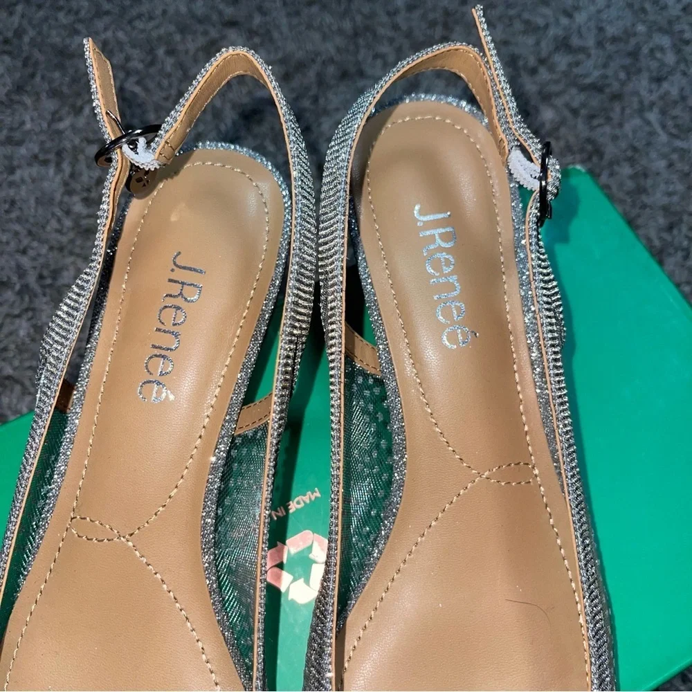 J. Renee Women's Faleece Pump Size 8.5M - Picture 2 of 8